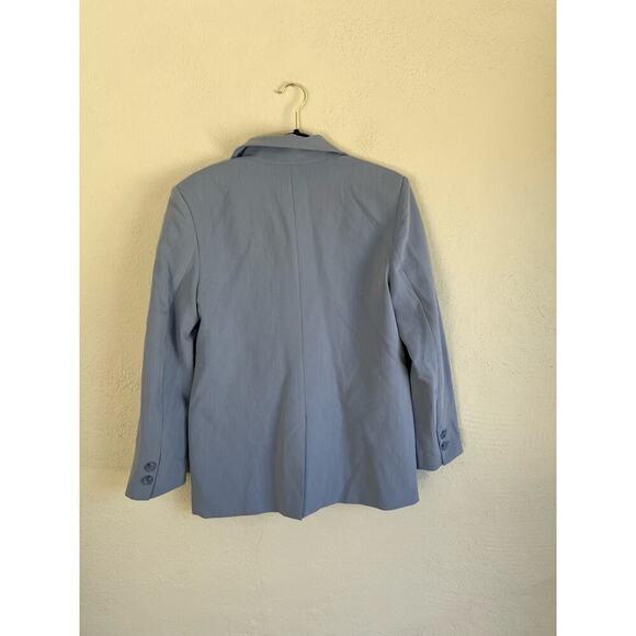 Anthropologie Endless Rose Woman Clean Blue 3 Button Suit Blazer , Size … - Picture 15 of 15